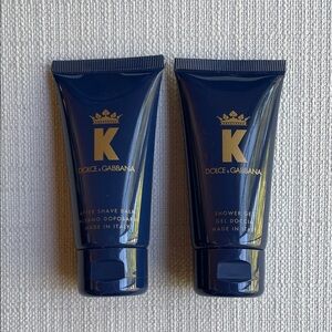 Dolce & Gabbana K After Shave Balm and Shower Gel Duo